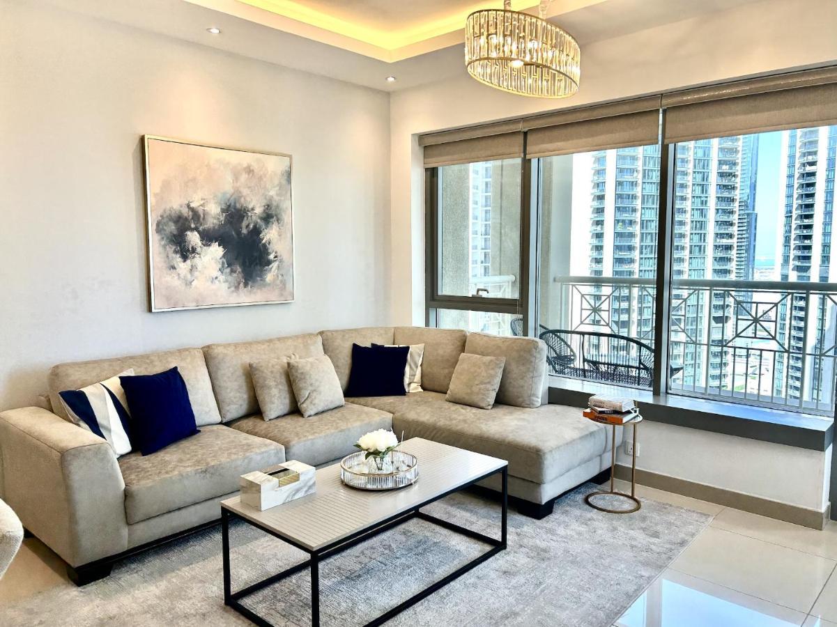 New! Luxury 3Bedroom With Spectacular Burj Views Downtown Dubái Exterior foto